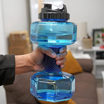 LORDEX Dumbbell Shape Water Bottle
